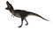 Tarbosaurus dinosaur - 3D render