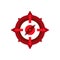 Target Compass Logo Icon Design