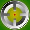 Target mark, reticle, crosshair icon for focus, accuracy, target