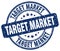 target market blue stamp