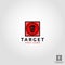 Target - Shoot Game App Logo Template