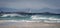 Tarifa beach panoramic view in Spain