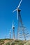 Tarifa wind mills with sky