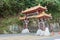 Taroko Arch at Provincial Highway 8 Central Cross-Island Highway in Taroko National Park, Xiulin, Hualien, Taiwan