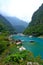 Taroko Gorge in Taroko National Park in Xiulin, Hualien,