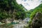 Taroko national park canyon landscape in Hualien, Taiwan.