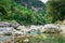 Taroko national park canyon landscape in Hualien, Taiwan.