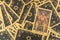 Tarot cards for divination, fortune, religious beliefs, good luck, misfortune