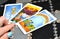 Tarot Cards Three card Spread Ace of Cups The Lovers Ten of Cups