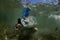 Tarpon Release Underwater