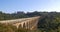 Tarragona puente del diablo bridge panoramic view 4k spain