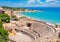 Tarragona Roman Amphitheater in Spain