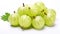 Tart Treasures: Exquisite Gooseberry on White