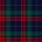 Tartan check plaid pattern for Christmas print. Seamless dark plaid vector graphic for flannel shirt, skirt, tablecloth, blanket.