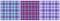 Tartan check plaid texture seamless pattern in pink, blue,green, yellow, white Modern print in barbie ken style for