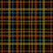 Tartan embroidery colorful vector seamless pattern. Stitching st