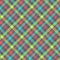 Tartan multicolor seamless  pattern