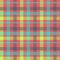 Tartan multicolor seamless vector pattern