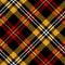 Tartan plaid pattern autumn in black, red, yellow, white. Herringbone textured seamless tartan dark bright check plaid for flannel