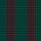 Tartan plaid pattern glen in green and red. Seamless houndstooth textured dark check plaid background for blanket, duvet cover.