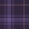 Tartan plaid pattern ombre in purple and yellow gold. Textured autumn winter seamless check graphic vector background for flannel.