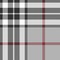 Tartan plaid pattern Thomson in grey, red, white. Seamless traditional tartan graphic vector for scarf, carpet, rug, blanket.