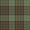 Tartan Scotland pattern vector in green and brown. Seamless dark fashion tweed check plaid.