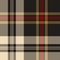 Tartan Scotland plaid pattern in gold, red, black. Seamless herringbone textured check plaid graphic.