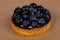 Tartlet with blueberry