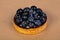 Tartlet with blueberry