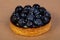 Tartlet with blueberry