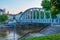 Tartu, Estonia, June 27, 2022: View of Vabadussild bridge in Tar