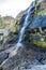 Tarumi Waterfall located between Wajima and Suzu cities, on the Sosogi coast of Noto Peninsula, Japan