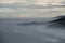 Tasman Sea in mist on West Coast of New Zealand