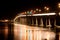 Tasmania bridge at night