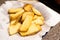 Tast Nigerian Fried yams snack ready to serve