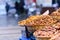 Taste of Autumn: Fresh Dates Packed and Ready for Sale on the Streets of Istanbul