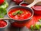 Taste the Heat: Bold Chili Sauce Adorns a Tempting Table Setting