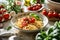 Taste of Italy: Authentic Cuisine Concept Photography Background