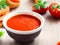 A Taste of Tradition: Tomato Sauce Elevates a Delicious Table Spread