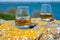 Tasting of single malt Scotch whisky with blue sea, ocean or river view, private whisky tours in Scotland, UK