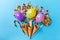 Tasty appetizing Party Accessories Sweets Fake Bouquet Handmade