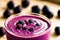 Tasty Blackberry Smoothie. Berrylicious Bliss. Blackberry Smoothie Delight. Generative AI