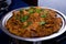 Tasty butter chicken curry dish from Indian cuisine