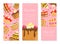 Tasty Cakes Special Offer, Bakery Shop Sweet Desserts, Cafe Menu Brochure, Banner, Poster Vector Illustration