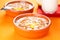 Tasty cinnamon rice pudding dessert