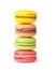 Tasty colorful macaroon