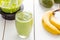 Tasty Green Avocado Shake or Smoothie