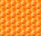 Tasty honey honeycombs, seamless pattern