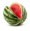 Tasty juicy watermelon isolated on the white background